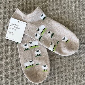 Cute Sheep No Show Socks